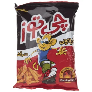 اسنک کرانچی تند و آتشین چی توز - 100 گرم