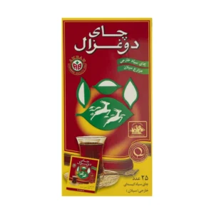 چای کیسه ای دوغزال مدل Pure بسته 25 عددی